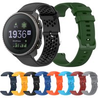 20mm 22mm Sports Silicone Strap For SUUNTO VERTICAL 9 5 Peak DLC/PRO 3 Fitness Band For SUUNTO RACE Soft Belt Wristband Bracelet