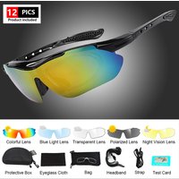 Riding Cycling Sunglasses Mtb Polarized Sports Cycling Glasses Goggles Bicycle Mountain Bike Glasses Men's Women Cycling Eyewear