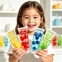 NEW Toothpaste Fruit Filled Maltose Stress Relief Toy Soft Slow Rising Deformable Squeeze Squishy Fidget Sensory Toy for All age