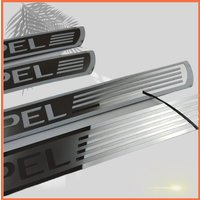 For opel astra zafira corsa Door Sill Scuff Plate Cover Trim Stainless Steel Threshold Pedal Styling Protect Car Accessories