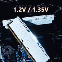 GUDGA DDR4 Ram 3200MHz/3600MHz/2666MHz 8GB/16GB/32GB 288-Pin DIMM Desktop Memory with Aluminum Heatsink