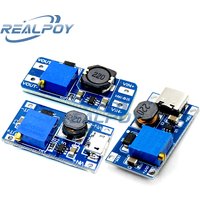 MT3608 Micro DC-DC Step Up Converter Booster Power Supply Module Boost Step-up Board MAX output 28V 2A for arduino