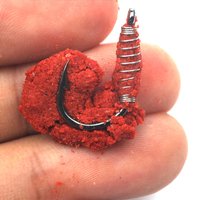 10/20/40/60pcs High Carbon Steel Spring Fish Hook Barbed Swivel Carp Explosion Hooks Jig Fly Fishing Hooks With Hole Tackle