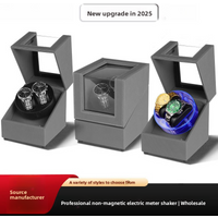 Winder Watch Box Automatic Watch Winder Electric Open Cover Stop 3 Gear Adjustable Memory Pillow UNIVERSAL USB Cable