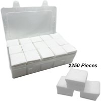 Hunting Gun Cleaning Kit 2'' Gun Cleaning Patches 6” Pistol Cleaning Cotton Swab for Rifle Handgun 9mm Gun Pistol Shotgun