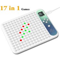 17 in 1 Multifunctional Smart Board Game Electronic Chess Backgammon Go Tic-Tac-Toe Whack-a-Mole Combe for Kids Educational Toy
