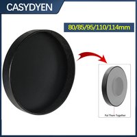 Metal Cap 114/110/85/95/80mm For Matte Box Adapter Step Up Ring, Camera Metal Lens Cap Protection Cover (114mm/ 85mm /80mm O.D)