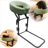 Massage Headrest for Bed, Home Mattress Top Massage Kit, Adjustable Massage Table Head Holder for Professional and Home Use