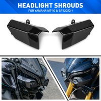 For Yamaha MT-10 MT10 MT 10 SP 2022- Motorcycle Accessories Headlight Cover Shroud Fairing Cowl Kit Head Light Protector Cover