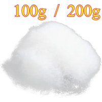 100/200g/Lot Doll Stuffed Cotton Toys PP Cotton Pillow Filling Premium Polyester Fiber Stuffing High Elastic Filler DIY Handmade