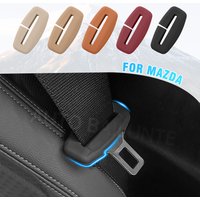For Mazda skyactive 2 3 5 6 8 cx3 cx4 cx5 cx7 Car Seat Belt Buckle Soft Silicone Protector Cover Interior Accessories