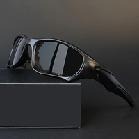 New Outdoor Sports Polarized Sunglasses Men Curve Cutting Frame Stress-Resistant Lens Shield Sun Glasses Wome Driving