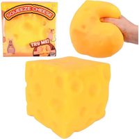 New Soft Yellow For Daily Leisure Relaxation And Mental Pressure Release Cheese Block Moldable Squeeze Stress Function Ideal