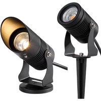 Outdoor Landscape Lights Waterproofor LED Spot Lights Garden Yard Palm Trees 220V DC12V 7W 12W Spike Bulb Light Path Spotlights