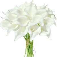 1/3/7Pcs Calla Lily Artificial Flowers Bouquet 35CM Fake Flowers for Home Bedroom Decor Garden Wedding Decoration DIY Ornament