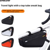 AliExpress enlee ENLEE Bicycle Upper Tube Bag Road Bike Lower Beam Triangle Bag Mountain Bike Storage Commuter Outdoor Waterproof Bag