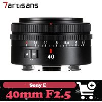 7artisans AF 40mm F2.5 Full Frame Auto Focus Lens Lightweight Prime Camera Lens compatible with Sony E Nikon Z and L mount