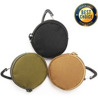 Tactical EDC Men Key Wallet Pocket Outdoor Usb Cable U-Disk Earphone Storage Bag for AirPods Freebugs Headphone Protective Case