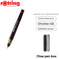 ROtring Isograph Technical Drawing Pen Professional Fineliner Pen with Multiple Line Widths Waterproof Ink for Architecture