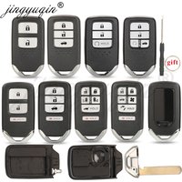 Remote Car Key Shell for Honda Accord Vezel City Fit Civic Jazz BRV HRV CRV CRZ Passport Pilot Ridgeline Odyssey Crider Stepwgn