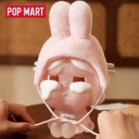 POP MART Crybaby Crying Again Series Crybaby Rabbit Plush Straw Cup Blind Box Toys Anime Action Figure Surprise Mystery Box