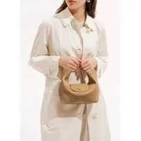 Women Shoulder Bag Armpit Purse Matte Soft PU Leather Hobo Crescent Bags Top Handle Underarm Handbag Khaki