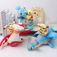 Latias Latios Pokemon Plush Toys Yellow Green Red Blue Latias Latios Kawaii Anime Peluche Dolls Gifts