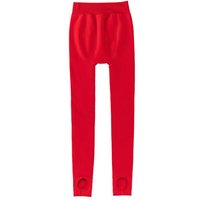 Leggings rouge pour femmes, 40-100KG, nouveau Design, automne-hiver, grands collants de mariage, vêtements extérieurs, peluche, velours épais, 2022