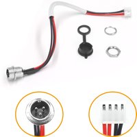 Charging Port Replacement (3 Prong) Smart Self-Balancing Charging Port For Hoverboard Scooter For Swegway Swagtron Swagboard CHO