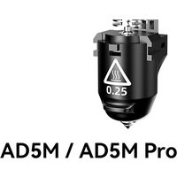 For Flashforge Adventurer AD5M nozzle/5M Pro Nozzle Kit Assembly Hotend 0.25/0.4/0.6/0.8mm High Speed Nozzle 3d Printer Part
