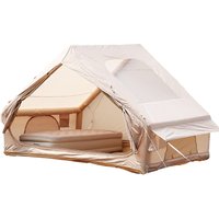 Inflatable Tent 6.3 Square Meters 4-5 Person Parent-child Camping Large Skylight Open Door No Need To Install Tenda Campeggio