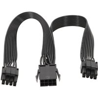 CPU 8Pin Female 2 CPU 8PINs Converter Adapter Support for Computer Mainboard CPU 8+8/8+4 8Pin Splitter