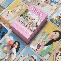 KPOP 55PC Album BEST FRIENDS FOREVER 2024 SEASON'SGREETING LOMO CARD YEJI Lia RYUJIN CHAERYEONG YUNA Postcard Photo Card