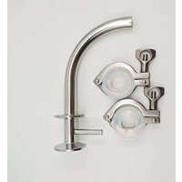 3/4" (19mm OD) with 1.5"(TC50.5mm) Tri Clamp Pickup Dip Tube Home Brew Fitting Tri Clover Racking Arm Stainless Steel SS304