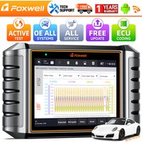 FOXWELL NT710 OBD2 Scanner Full System Car Diagnostic Tool Active Test Control Model Coding Tools Lifetime Free Update