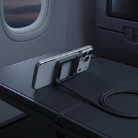 2 in 1 USB Type C Fast Charger 240W Foldable Phone Holder Data Cable Portable Design for Desk Car Travel