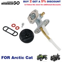 7mm Gas Fuel Tank Switch Valve Shut Off Petcock Switch Tap For Arctic Cat 250 300 400 500 0470-344 0470-363 0470-365 0470-445