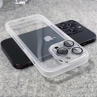 With Lens Protection Anti-slip Transparent Case For iPhone 17 16 15 14 13 12 11 Pro Max X XS XR 17Air Soft Silicone Clear Cover