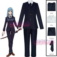 Anime Kaisen Miwa Kasumi Cosplay Costume Japanese Navy Blue High Halloween School Uniforms Coat Adult Woman Men Campus Suit
