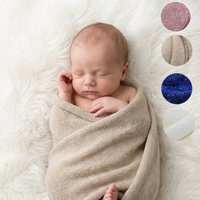 Newborn Photography Props Soft Stretch Knit Baby Swaddle Wrap Blanket Infant Photo Shoot Studio Accessories Shower Gift