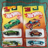 Original Hot Wheels Retro Super Hot Porsche 917 Volkswagen T1 Datsun Ford Gt Alloy Car Model Die-Cast Toy Collect Cars Boy Gifts