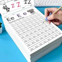 64 Page Children's Letter Handwriting Exercise Book for 3-6 Years Old | Preschool Writing Course, Early Literacy Learning Books