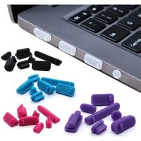 16/32pcs Silicone Notebook Anti Dust Plug Cover Stopper Type C Laptop Dustproof USB Port HDMI RJ45 Interface waterproof cover