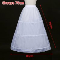 New White Girls Petticoat Crinoline 1/2/3 Hoops Short Underskirt Crinoline Skirt