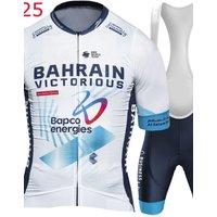 AliExpress NONE Bahrain Victorious 2026 Team Cycling Jersey Set Men Bicycle Clothing Road Bike Shirts Suit Bicycle Bib Shorts MTB Ropa Maillot