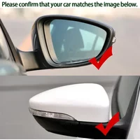 For VW CC EOS Scirocco Jetta MK6 Passat B7 Bettle A5 EU Rearview Wing Mirror Glass Left Or Right Side Compatible with Models