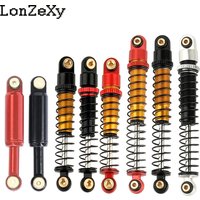 4Pcs 33/40.5/52mm Metal Shock Absorbers Damper for Axial SCX24 90081 AXI00005 AXI00002 C10 1/24 RC Crawler Car Upgrade Parts