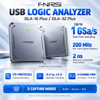 FNIRSI DLA‑16/32 Plus Analizator Logiczny USB3.0 16/32-kanałowy, próbkowanie 1GHz, bufor 4Gbit, dekoder ponad 120 protokołów, wbudowane narzędzie do debugowania