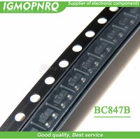 100pcs/lot BC847B SOT23 BC847 SMD SOT-23 1F SOT