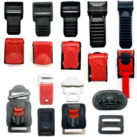 AliExpress NONE Motorcycle Helmet Buckles ABS Speed Sewing Clip Motocross Chin Strap Flexible Clips Bicycle Helmets Buckle Motor Bike Accessory